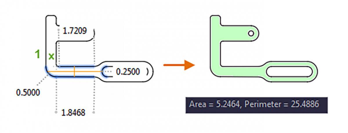 autocad 2021 misura rapida