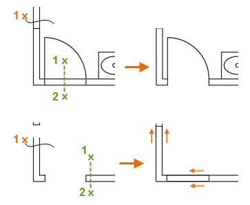 autocad 2021 taglio estendi