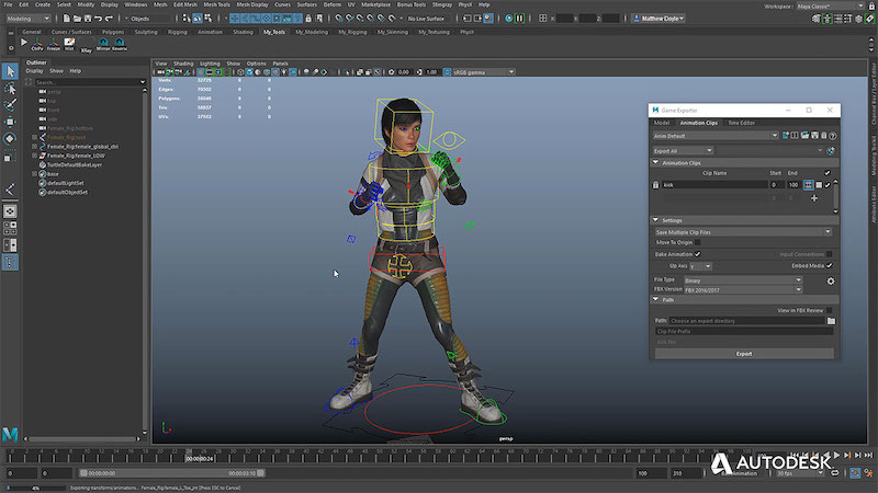 autodesk maya videogames