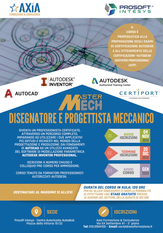 corso disegnatore progettista meccanico