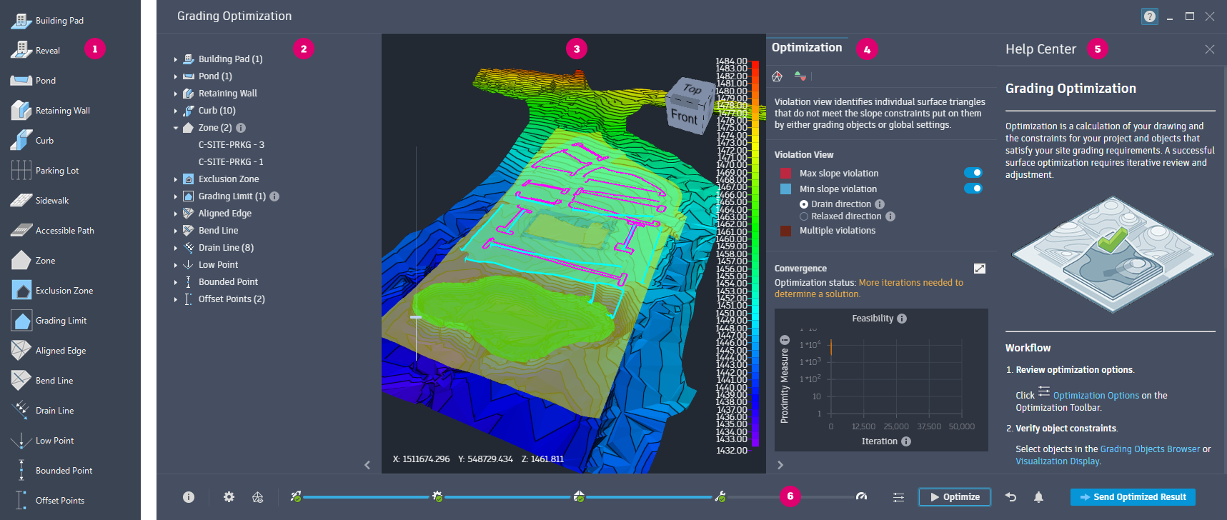 grading optimization autodesk