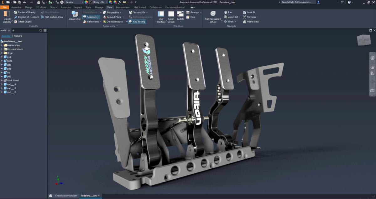 inventor 2021 interfaccia